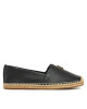 Tommy Hilfiger Еспадрили Th Logo Leather Espadrille FW0FW08540 Черен - Mera.bg