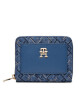 Tommy Hilfiger Голям дамски портфейл AW0AW16325 Тъмносин - Mera.bg