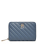 Tommy Hilfiger Голям дамски портфейл AW0AW17017 Син - Mera.bg