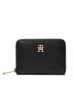 Tommy Hilfiger Голям дамски портфейл Chic Med Za AW0AW16330 Черен - Mera.bg