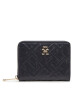 Tommy Hilfiger Дамски портфейл Iconic Tommy Med Za Mono AW0AW14342 Тъмносин - Mera.bg