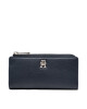 Tommy Hilfiger Голям дамски портфейл Life Large Za AW0AW14643 Тъмносин - Mera.bg