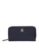 Tommy Hilfiger Голям дамски портфейл My Tommy Idol Lrgza AW0AW13633 Тъмносин - Mera.bg