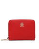 Tommy Hilfiger Голям дамски портфейл Th Emblem Med Za AW0AW14649 SNE - Mera.bg