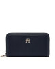 Tommy Hilfiger Голям дамски портфейл Th Essential S Large Za AW0AW15749 Тъмносин - Mera.bg