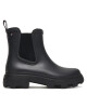 Tommy Hilfiger Гумени ботуши Flag Ankle Warm Lining FW0FW08974 Черен - Mera.bg