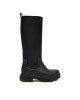 Tommy Hilfiger Гумени ботуши Flag Long Warm Lining FW0FW08973 Черен - Mera.bg