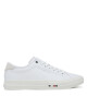 Tommy Hilfiger Гуменки Th Hi Vulc Street Stitch FM0FM05645 Бял - Mera.bg