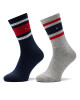 Tommy Hilfiger Дълги чорапи 701229942 Тъмносин - Mera.bg