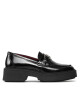 Tommy Hilfiger лоуфъри с дебела подметка Th Hardware Loafer FW0FW07329 Black BDS - Mera.bg