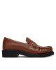 Tommy Hilfiger лоуфъри с дебела подметка Th Square Toe Leather Loafer FW0FW08977 Кафяв - Mera.bg