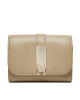 Tommy Hilfiger Малък дамски портфейл Th Heritage Med AW0AW16579 Бежов - Mera.bg