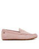 Tommy Hilfiger Мокасини Flag Soft Suede Driver Loafer FW0FW08558 Розов - Mera.bg