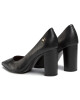 Tommy Hilfiger Обувки Feminine Leather High Heel Pump FW0FW04870 Black BDS - Mera.bg