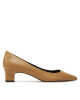Tommy Hilfiger Обувки на ток Th Mid Heel Pump FW0FW08204 Каки - Mera.bg