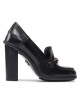 Tommy Hilfiger Обувки на ток Twist High Heel Loafer FW0FW06692 Черен - Mera.bg