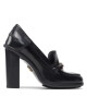 Tommy Hilfiger Обувки на ток Twist High Heel Loafer FW0FW06692 Черен - Mera.bg