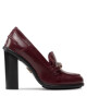 Tommy Hilfiger Обувки Twist High Heel Loafer FW0FW06692 Бордо - Mera.bg
