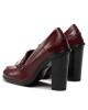Tommy Hilfiger Обувки Twist High Heel Loafer FW0FW06692 Бордо - Mera.bg