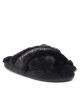 Tommy Hilfiger Пантофи Shiny Webbing Furry Slipper FW0FW06092 Black BDS - Mera.bg