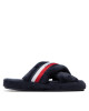 Tommy Hilfiger Пантофи Comfy Home Slippers With Straps FW0FW06587 Тъмносин - Mera.bg