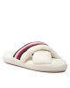 Tommy Hilfiger Пантофи Comfy Home Slippers With Straps FW0FW06888 Ecru YBL - Mera.bg