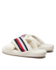 Tommy Hilfiger Пантофи Comfy Home Slippers With Straps FW0FW06888 Ecru YBL - Mera.bg