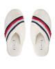 Tommy Hilfiger Пантофи Comfy Home Slippers With Straps FW0FW06888 Ecru YBL - Mera.bg
