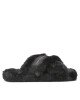 Tommy Hilfiger Пантофи Fur Home Slippers Wiht Straps FW0FW06889 Черен - Mera.bg