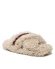 Tommy Hilfiger Пантофи Sherpa Fur Home Slippers Strap FW0FW06576 Бежов - Mera.bg