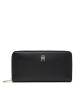 Tommy Hilfiger Портфейл Th Icon Lrg Za AW0AW17744 Черен - Mera.bg