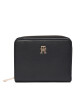 Tommy Hilfiger Портфейл Th Icon Med Za Flap AW0AW17742 Черен - Mera.bg
