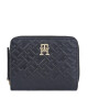 Tommy Hilfiger Портфейл Th Refined Med Za Mono AW0AW15755 Черен - Mera.bg
