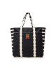 Tommy Hilfiger Дамска чанта Th Coastal Prep Breton Tote AM0AM11079 Тъмносин - Mera.bg