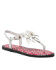 Tommy Hilfiger Сандали Th Geo Print Flat Sandal FW0FW06229 Ecru YBL - Mera.bg