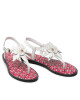 Tommy Hilfiger Сандали Th Geo Print Flat Sandal FW0FW06229 Ecru YBL - Mera.bg