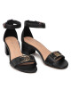 Tommy Hilfiger Сандали Hardware Mid Heel Sandal FW0FW06300 Black BDS - Mera.bg