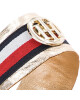 Tommy Hilfiger Сандали Corporate Ribbon Flat Sandal Met FW0FW02837 Mekong 709 - Mera.bg