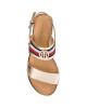 Tommy Hilfiger Сандали Corporate Ribbon Flat Sandal Met FW0FW02837 Mekong 709 - Mera.bg