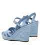 Tommy Hilfiger Сандали Essential Wedge Sandal FW0FW07159 Светлосиньо - Mera.bg