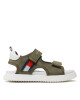 Tommy Hilfiger Сандали Flag Velcro Sandal T3B2-32906-1355 M Каки - Mera.bg