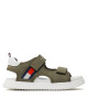 Tommy Hilfiger Сандали Flag Velcro Sandal T3B2-32906-1355 S Military/Green 414 - Mera.bg