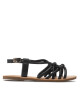 Tommy Hilfiger Сандали Flat Strappy Sandal FW0FW06668 Black BDS - Mera.bg