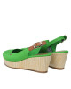 Tommy Hilfiger Сандали Iconic Elba Sling Back Wedge FW0FW04788 Galvanic Green LXM - Mera.bg