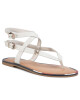 Tommy Hilfiger Сандали Iconic Flat Strappy Sandal FW0FW04873 Ivory YBI - Mera.bg