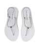 Tommy Hilfiger Сандали Irredescent Flat Beach Sandal FW0FW04796 White YBS - Mera.bg
