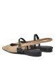 Tommy Hilfiger Сандали Leather Sling Back Ballerina FW0FW07772 White Clay AES - Mera.bg