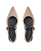 Tommy Hilfiger Сандали Leather Sling Back Ballerina FW0FW07772 White Clay AES - Mera.bg