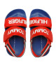 Tommy Hilfiger Сандали Logo Velcro Sandal T1B2-32927-1172 M Red 300 - Mera.bg