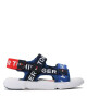 Tommy Hilfiger Сандали Logo Velcro Sandal T3X2-32910-1590 S Royal/Blue/Red Y255 - Mera.bg